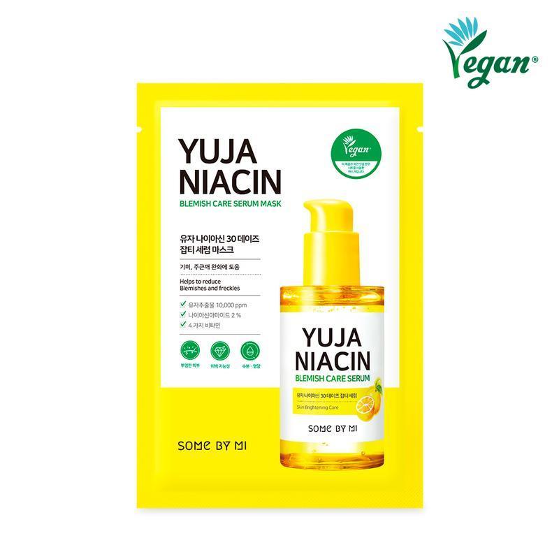 SomeByMi YUJA NIACIN 30 DAYS CARE SERUM MASK  X 1EA Single