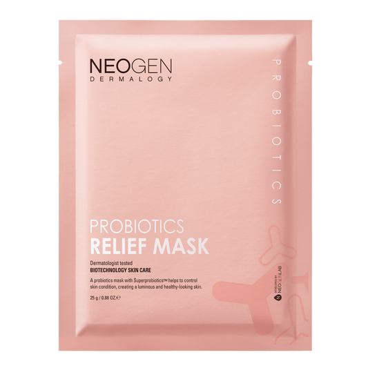 NeoGen DERMALOGY PROBIOTICS RELIEF MASK (25ML X 5 SHEETS)