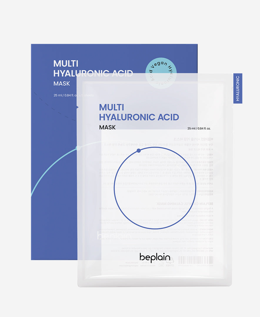 Beplain Multi Hyaluronic Acid Mask 5ea