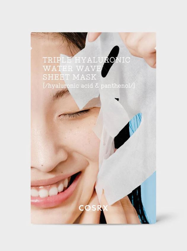 Cosrx HYDRIUM TRIPLE HYALURONIC WATER WAVE SHEET MASK 1ea 20g