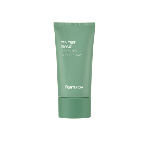 Farmstay Tea Tree Biome Calming Sun Cream 50g