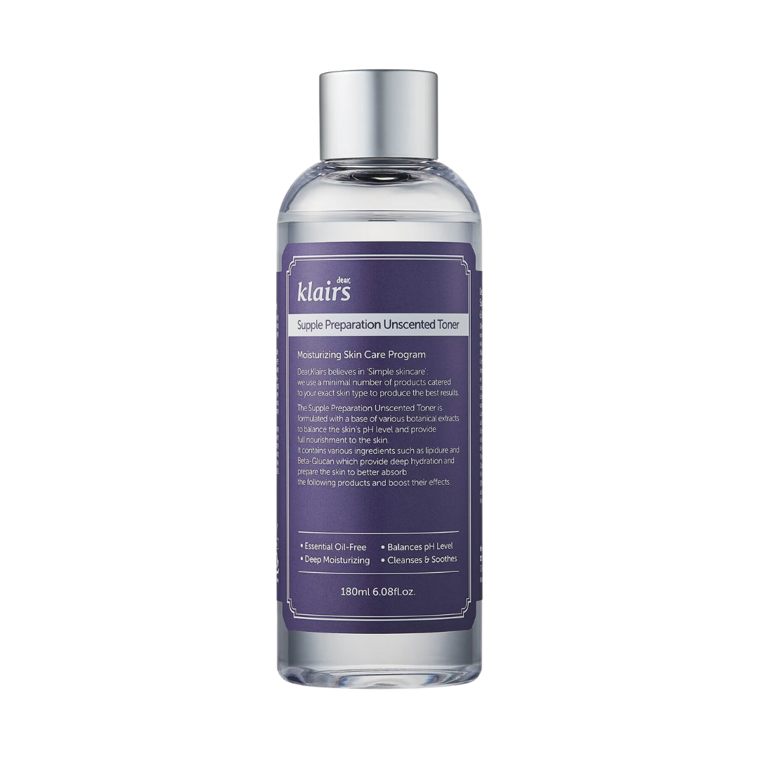 Klairs Supple Preparation Unscented Toner 180ml