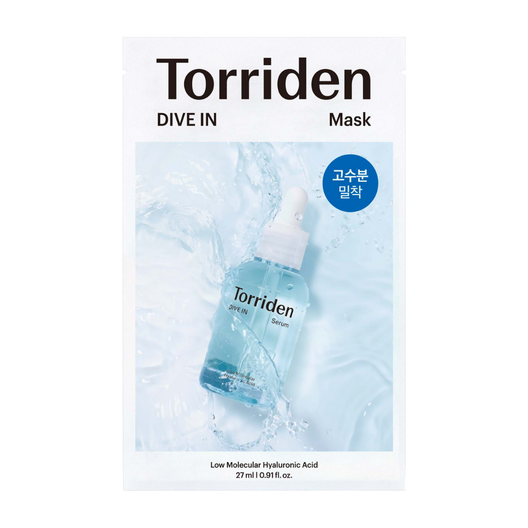 Torriden DIVE IN Low Molecular Hyaluronic Acid Mask Sheet 1ea Single