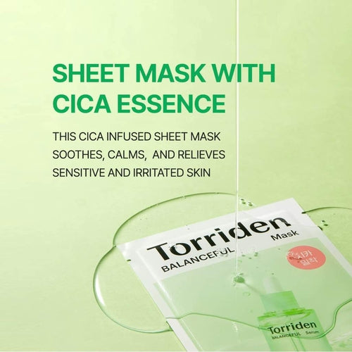 Torriden - Balanceful Cica Mask Sheet 1ea Single