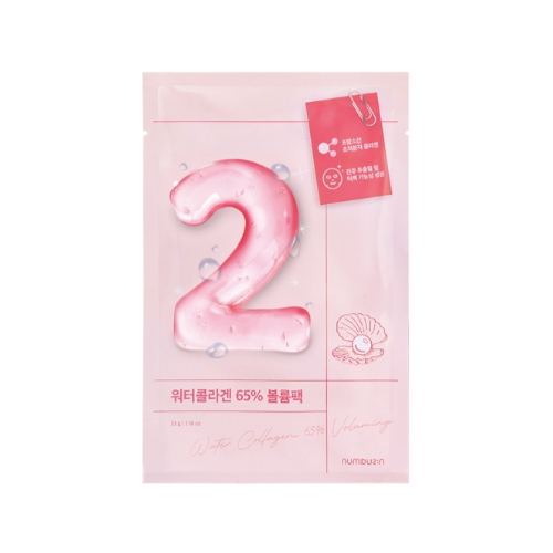 Numbuzin No.2 Water Collagen 65% Voluming Sheet Mask X 1 ea Single